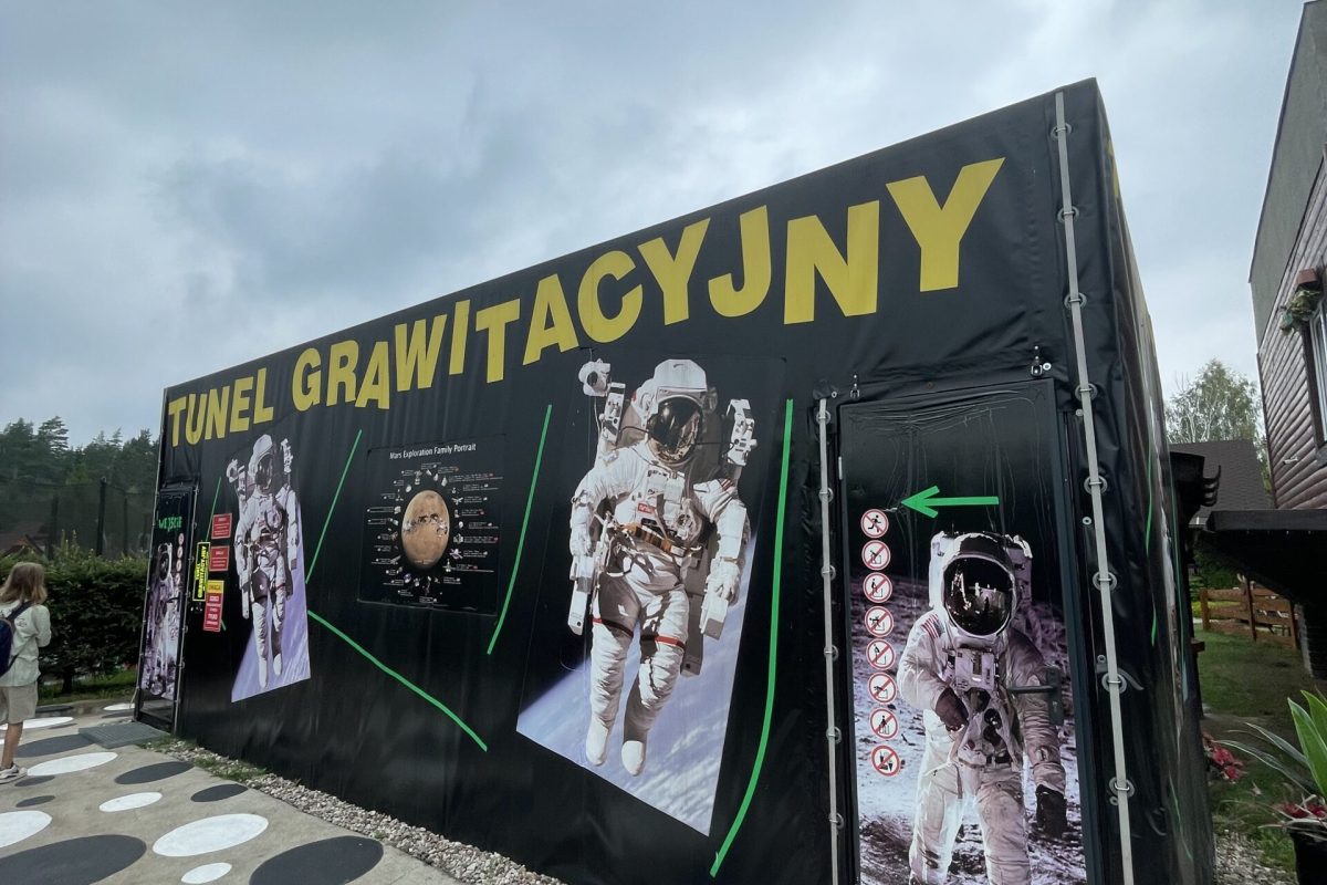 atrakcje w okolicy Augustowa - Zjawiskoland i jego tunel grawitacyjny